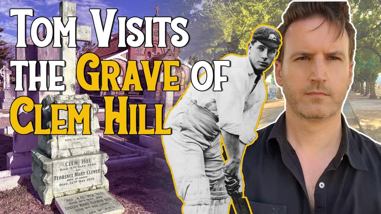 Clem Hill: The Final Resting Place of Australia's Great Left-Hander #cricket #history