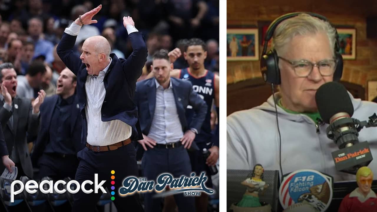 Unpacking UConn head coach Dan Hurley's 'wild' moment with referee | Dan Patrick Show | NBC Sports