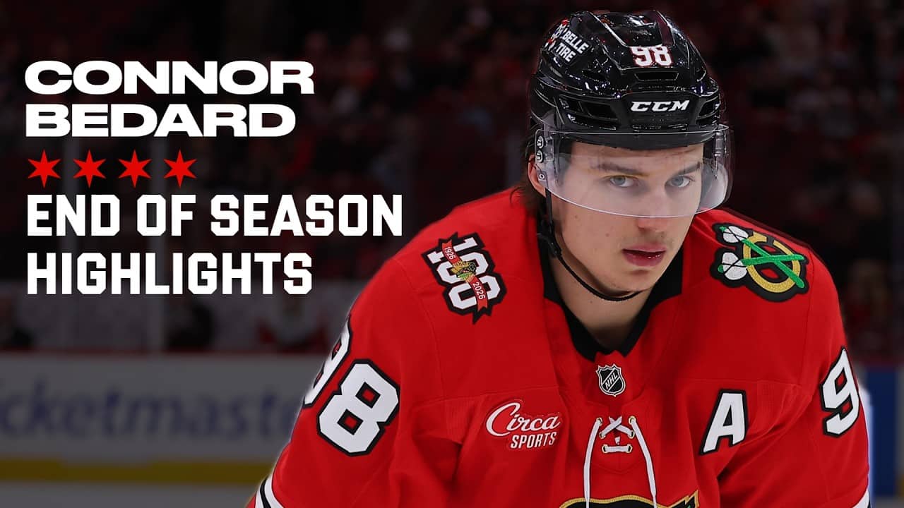 CONNOR BEDARD End of Season Highlights ❤️📹 | Chicago Blackhawks