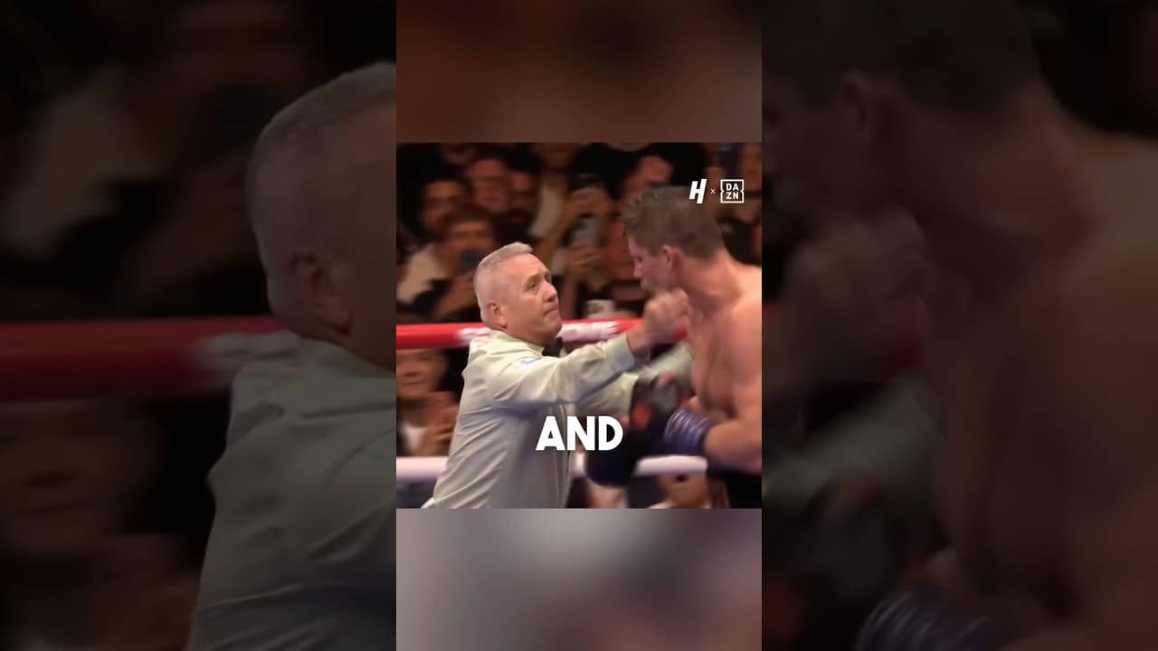 I can’t believe they stopped the fight 😭✌️ @Whrisss @DAZNBoxing