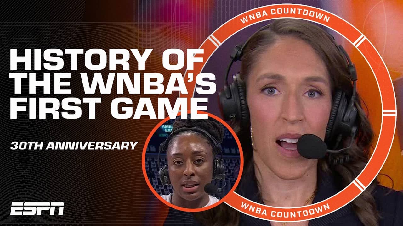 'Super gratifying' - Rebecca Lobo on Celebrating the 30th anniversary of the first WNBA game 👏