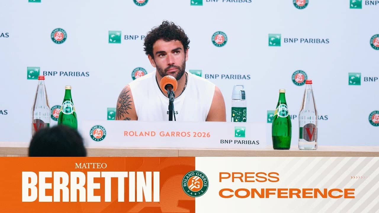 Matteo Berrettini | Round 3 Press Conference | Roland-Garros 2026