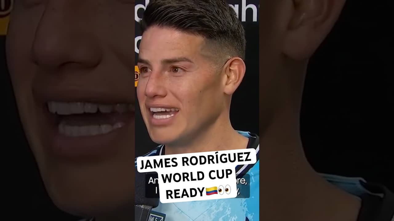 James Rodríguez on joining Colombia National team for the World Cup🇨🇴