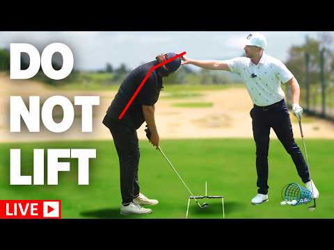 Golfer Couldn’t Stop PULLING HIS IRONS Until I Taught Him This Alignment Trick - Live Golf Lesson