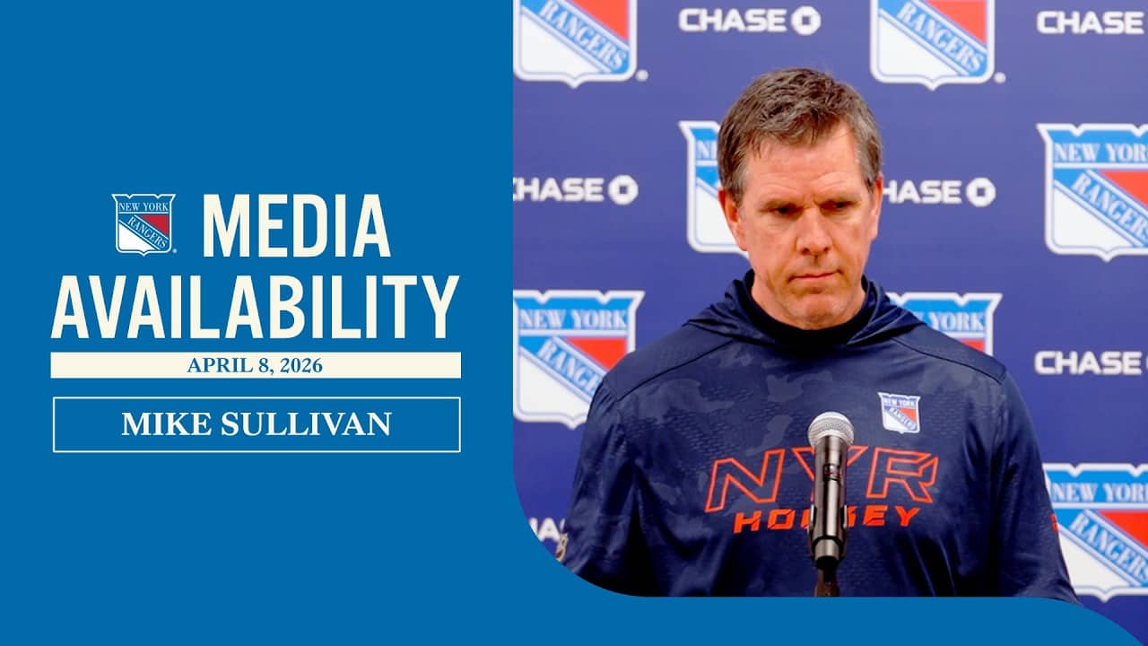 NYR vs BUF: Mike Sullivan Pregame Media Availability | April 8, 2026