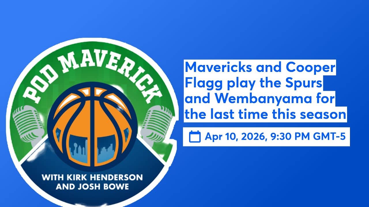 📱Mavericks and Cooper Flagg play the Spurs and Wembanyama for the last time this season 📱