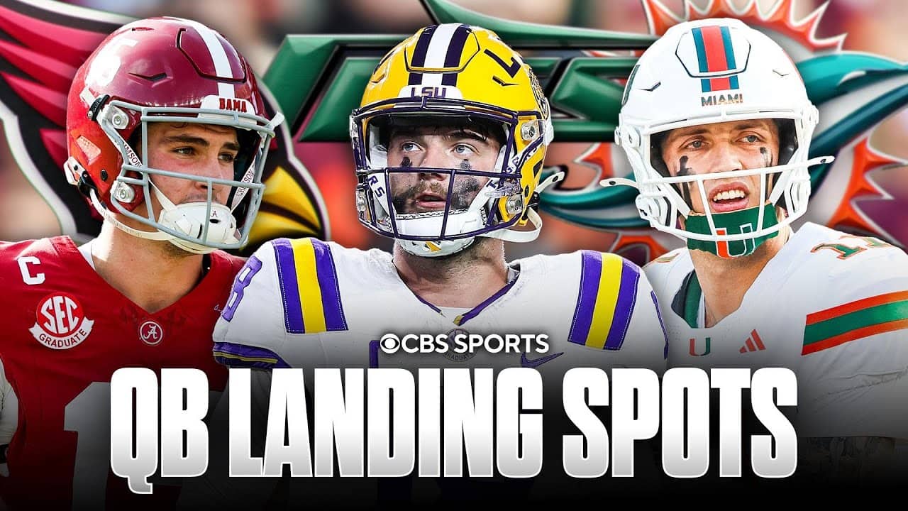Top landing spots for QBs in 2026 NFL Draft: Ty Simpson to Arizona, Carson Beck stays in Miami?