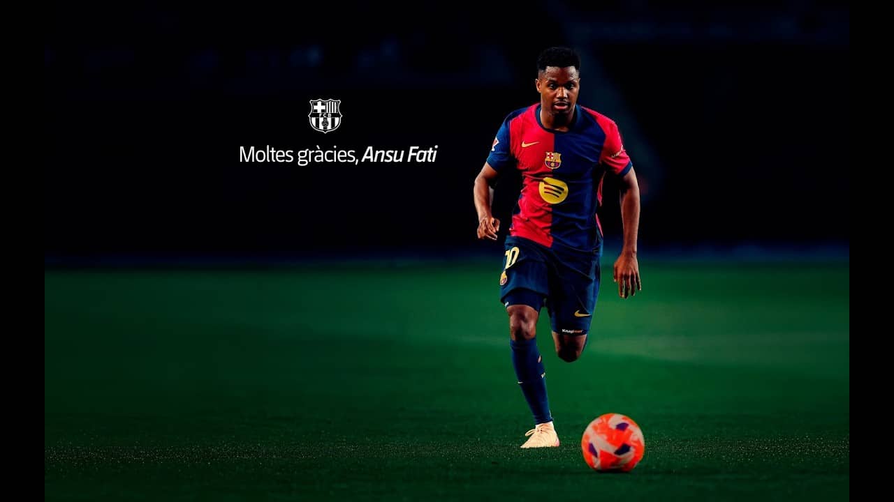 THANK YOU, ANSU FATI 💙❤️ | FC Barcelona
