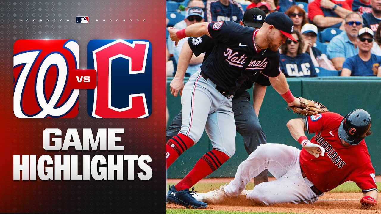 Nationals vs. Guardians Game Highlights (5/27/26) | MLB Highlights