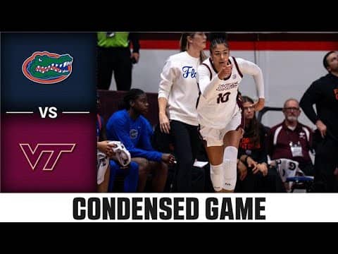 Florida vs. Virginia Tech Condensed Game | 2025-26 ACC Women's Basketball