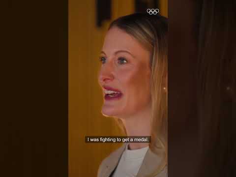 From fighting through a difficult knee injury to getting her first Olympic medal! 🙌🥉