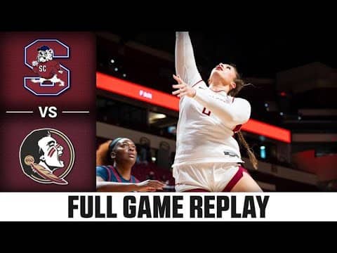 South Carolina State vs. Florida State Full Game Replay | 2025-26 ACC Women's Basketball