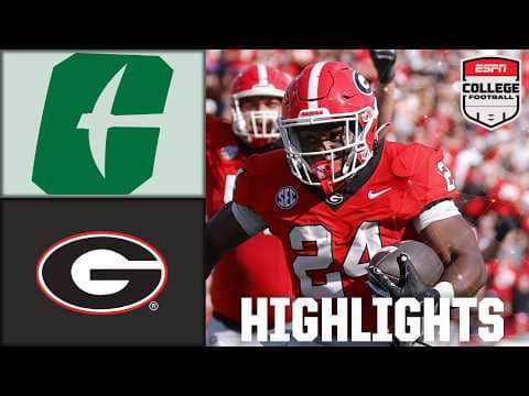 Charlotte 49ers vs. Georgia Bulldogs | Full Game Highlights | ESPN College Football