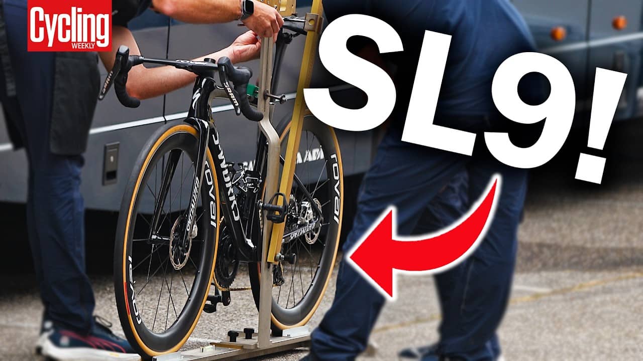 LEAKED! New Specialized Tarmac SL9 Road Bike Spotted At Tour de France Warm Up Race