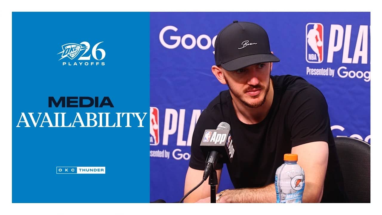 Alex Caruso on Winning the Battles | Playoffs | Round 1 Game 3 | Postgame Media | April 25, 2026