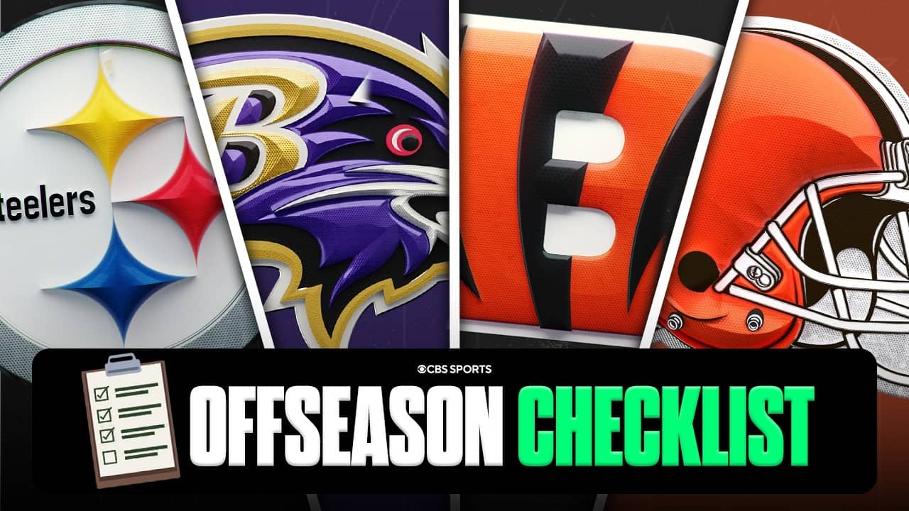 Offseason checklist for AFC North teams: Steelers, Ravens, Bengals, & Browns 📋