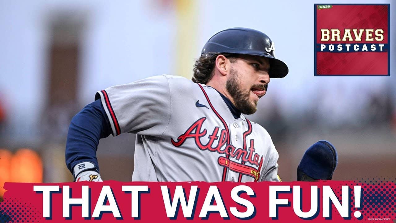 BRAVES POSTCAST: Atlanta Braves TAKE DOWN San Francisco Giants in series opener LIVE REACTION