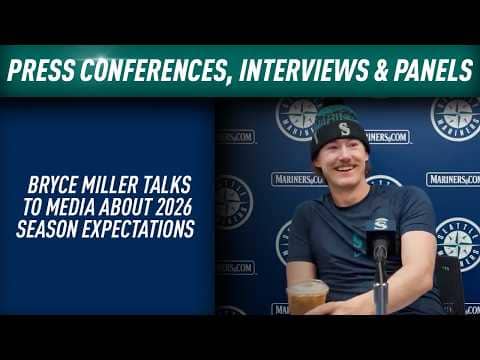 2026 Seattle Mariners Spring Training Media Session (Feb. 16): Bryce Miller