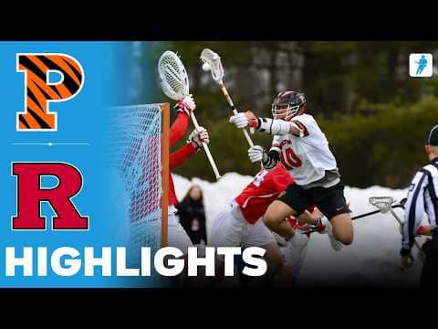 Princeton vs Rutgers | NCAA College Lacrosse | Highlights - March 07, 2026