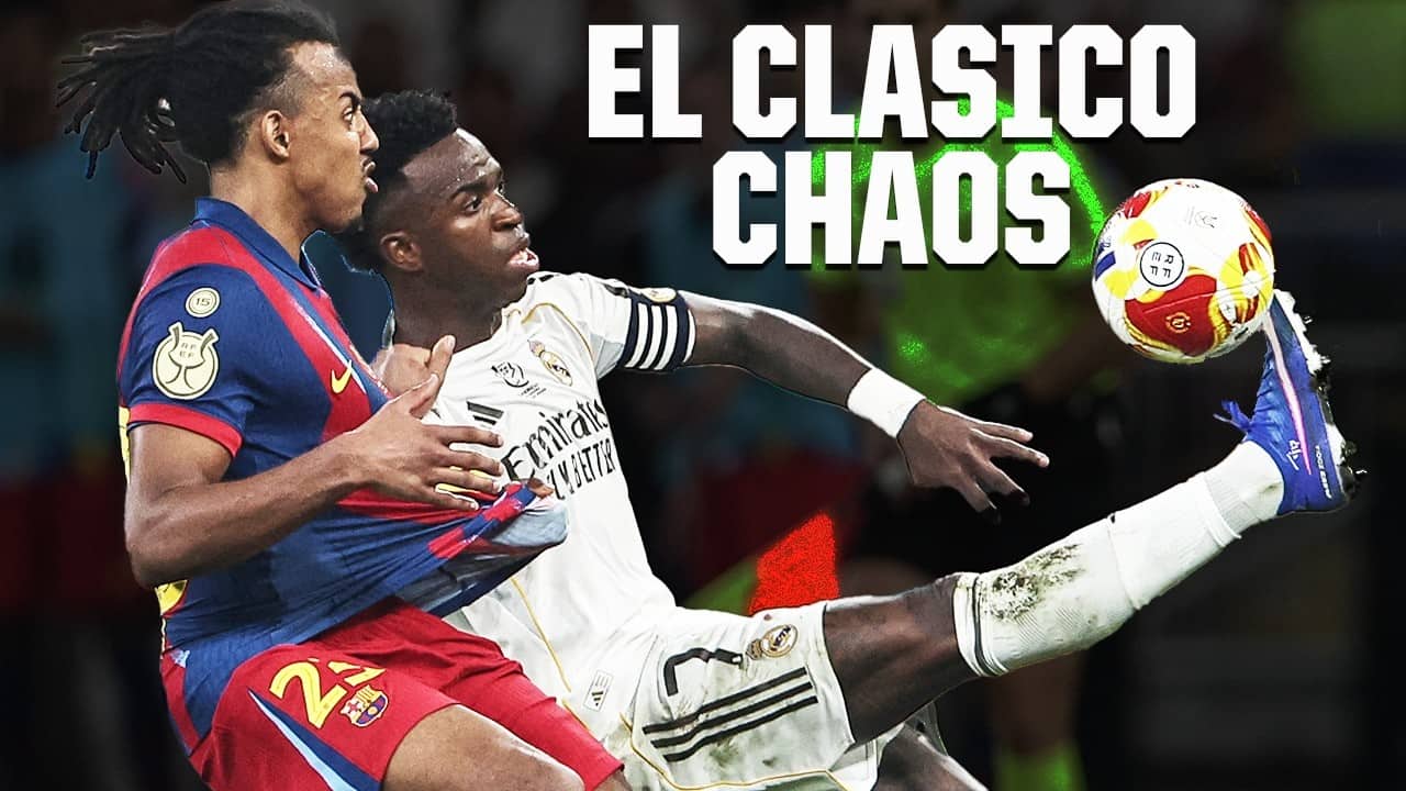 Barcelona vs. Real Madrid: CHAOS of El Clasico [2026 Supercopa de Espana] | ESPN FC