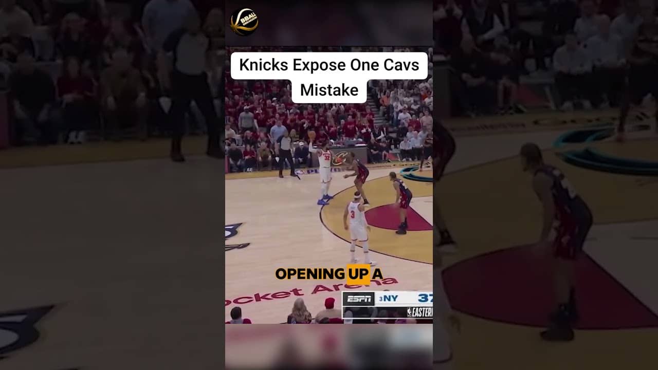 How the Knicks Exploited Donovan Mitchell's Defensive Breakdown for an Easy Layup
