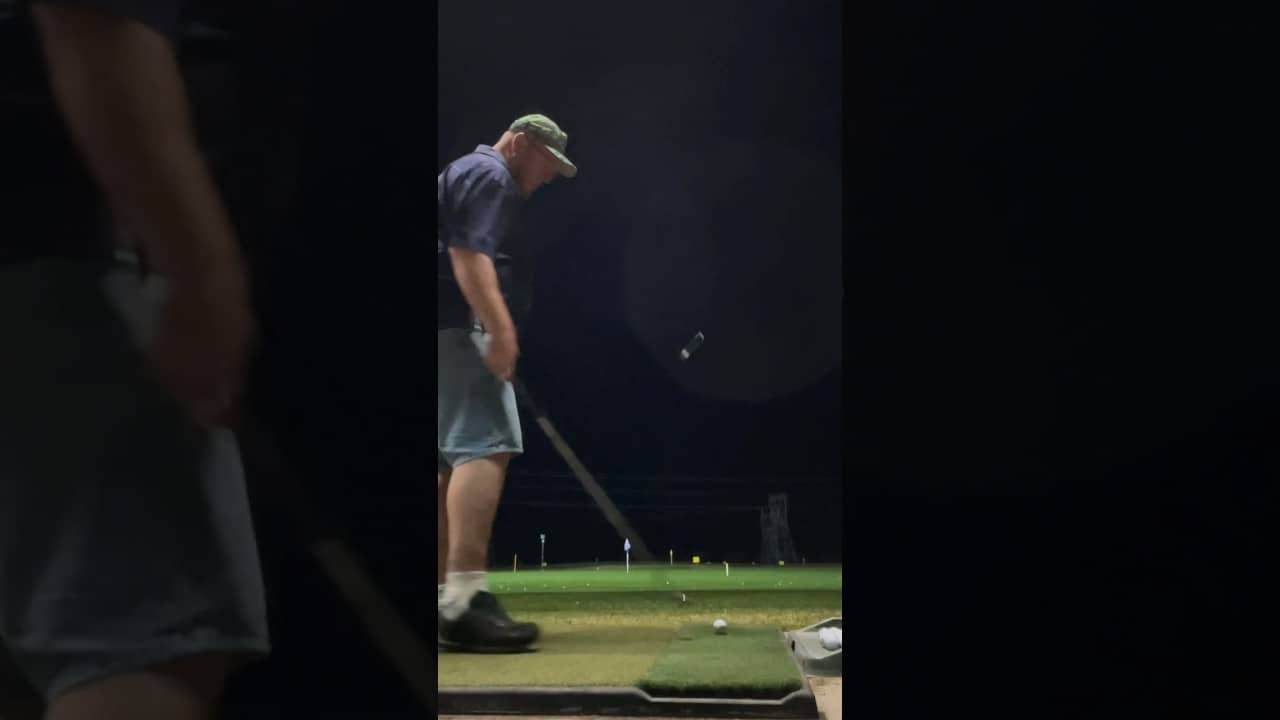 Missed me.  #golfswing #golf #clubtwirl #clubthrow