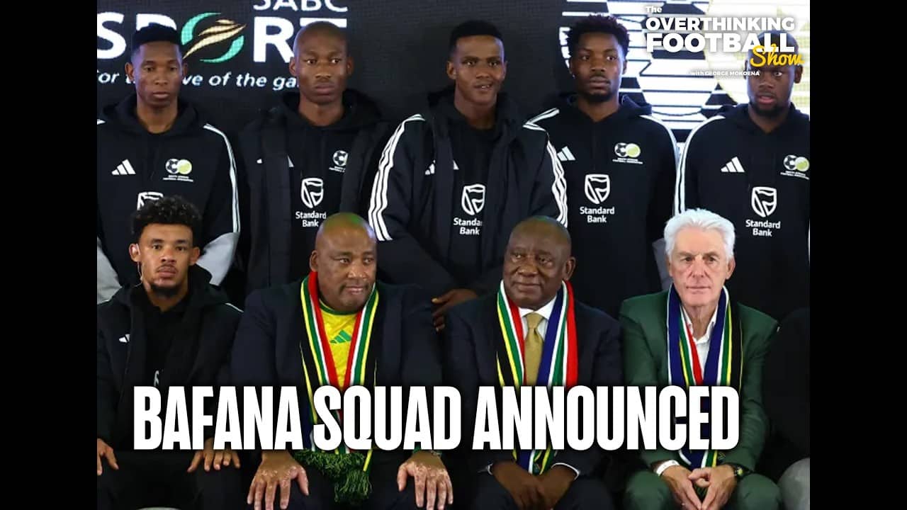 28 MAY 2026 - VERT - BAFANA SQUAD ANNOUNCEMENT REACTION #football #fifaworldcup2026