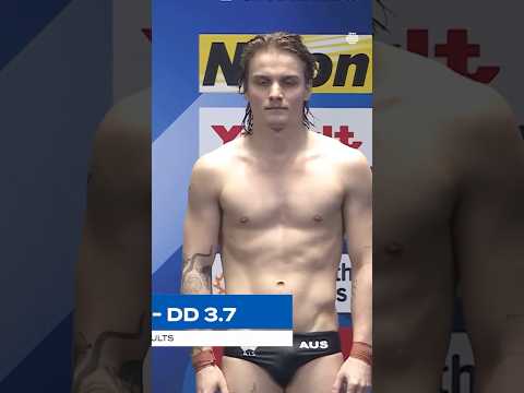Epic Dive by Australian Star Cassiel Rousseau | Must-Watch #Shorts
