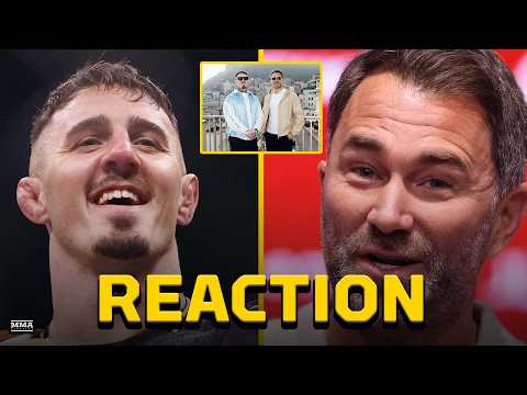 UFC Champ Tom Aspinall SIGNS With Eddie Hearn For Representation | REACTION | MMA Fighting