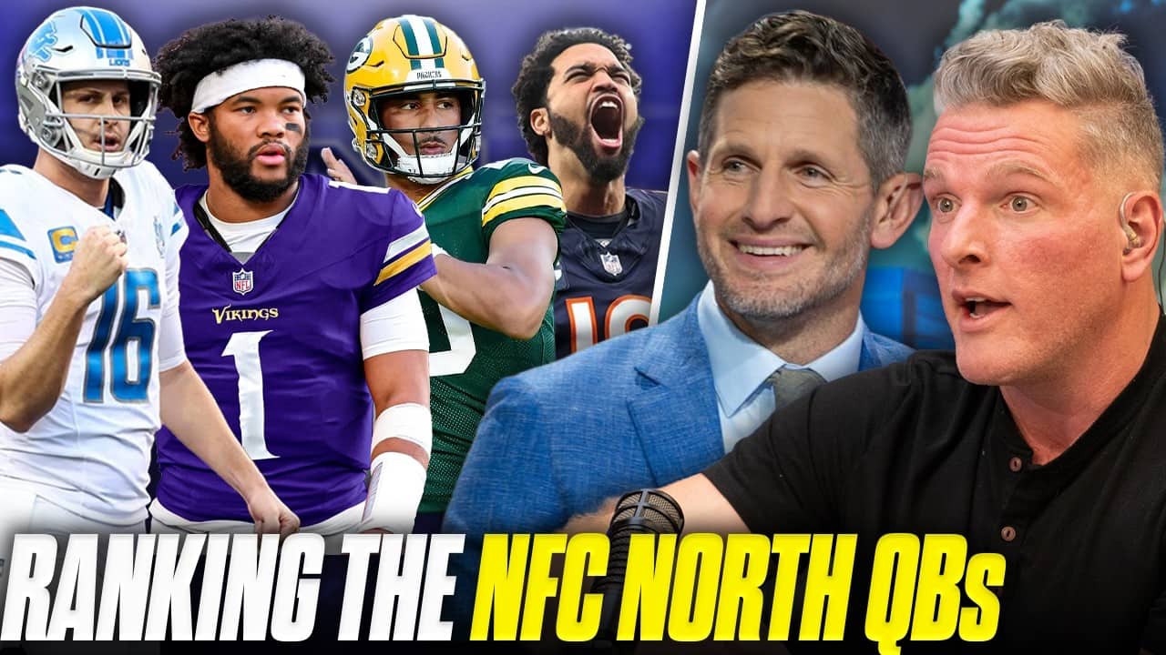 Pat McAfee & Dan Orlovsky Rank The NFC North's QBs Before The 2026 Season
