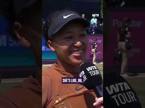 "Are you going to tennis?!" 😅 Naomi Osaka is our first finalist in Bad Homburg 🙌 #BHO26