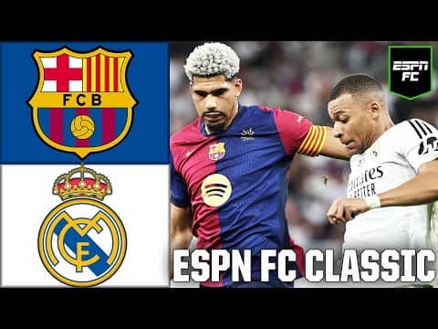 Barcelona vs. Real Madrid [2025 SPANISH SUPER CUP FINAL EXTENDED HIGHLIGHTS] | ESPN FC