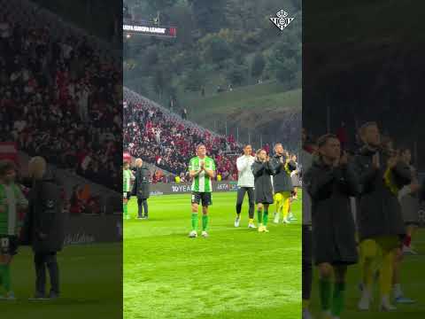 Con VOSOTROS, TODO es POSIBLE 💚🤍 #realbetis #shorts