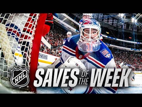 Glove Saves, Pad Extensions & Pure Robbery | NHL Week 12 Saves