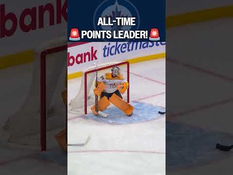 Scheifele is the Jets all-time points KING! ✈️👑