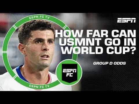 USMNT World Cup EXPECTATIONS 👀 Anything less than quarterfinal would be a FAILURE - Shaka | ESPN FC