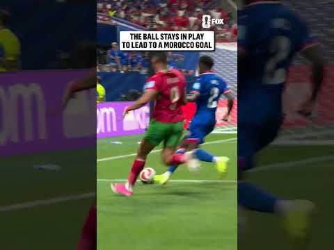 Morocco never gave up on this play 🇲🇦