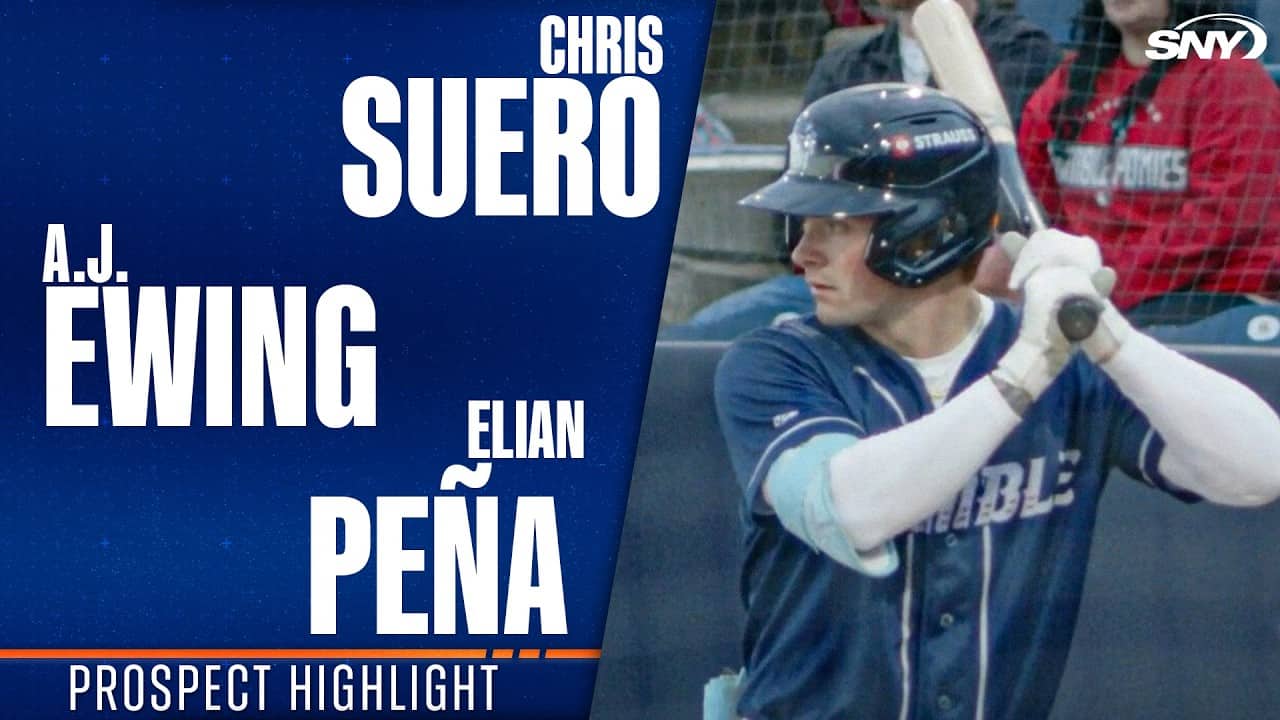 Chris Suero, A.J. Ewing, Elian Peña | Mets Prospects Highlights