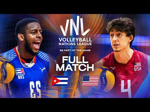 Cuba 🇨🇺 vs. USA 🇺🇸 | VNL 2025 - Full Match | Week 1
