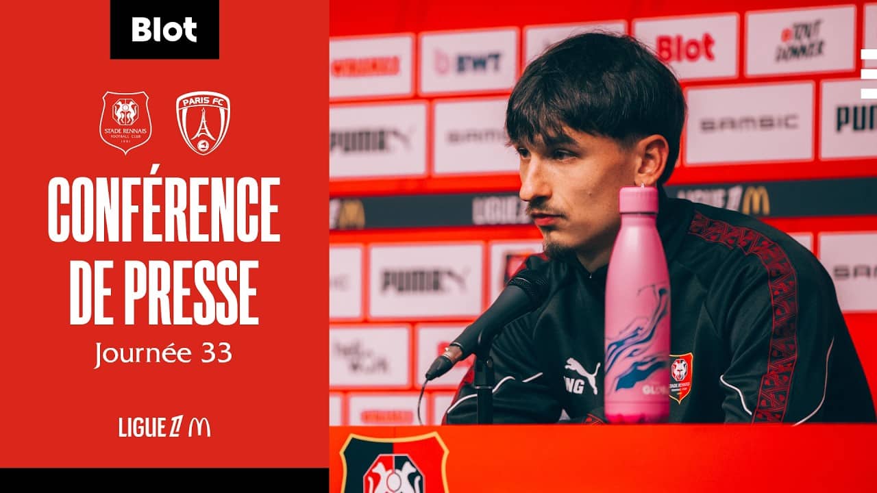 J33 | Conférence de presse avant Stade Rennais F.C. / Paris FC avec F.Haise et E.Lepaul