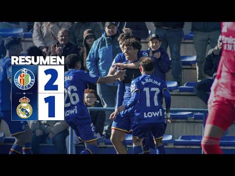 RESUMEN J18 | Getafe B 2 - 1 Real Madrid C