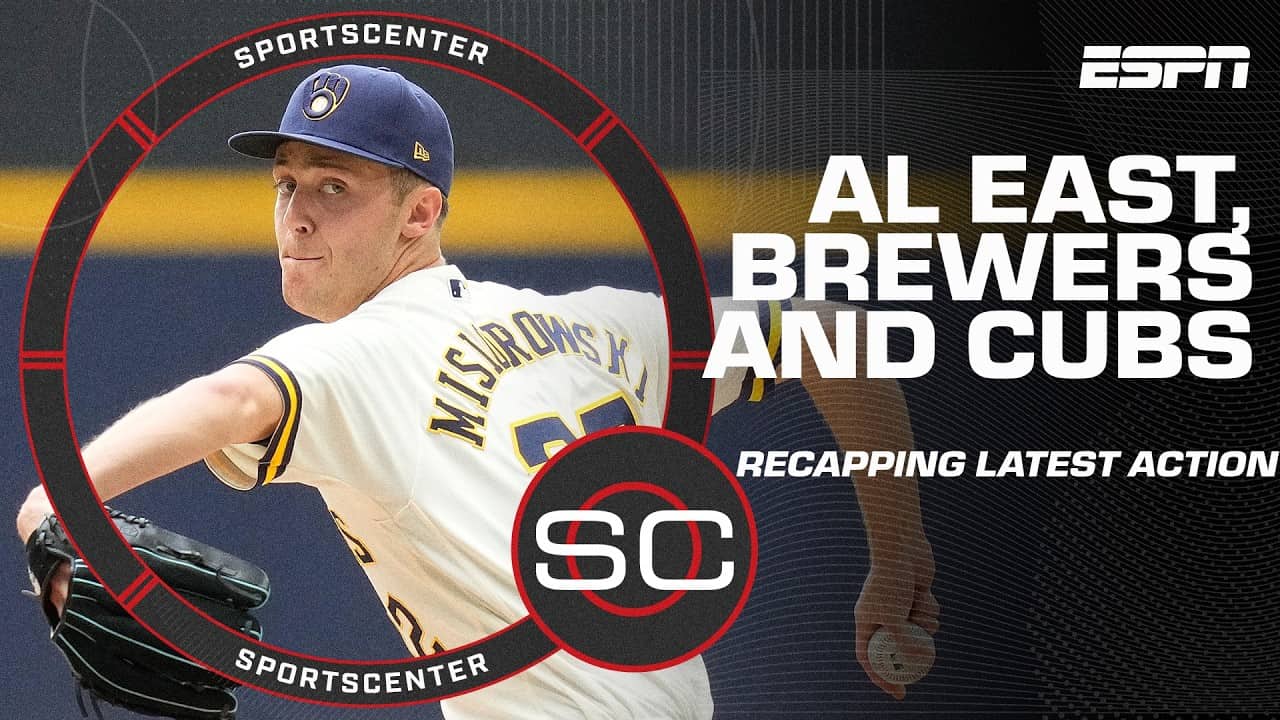 The Rays-Yankees AL East race, Jacob Misiorowski THROWING GAS & Cubs LOSE AGAIN ⚾ | SportsCenter