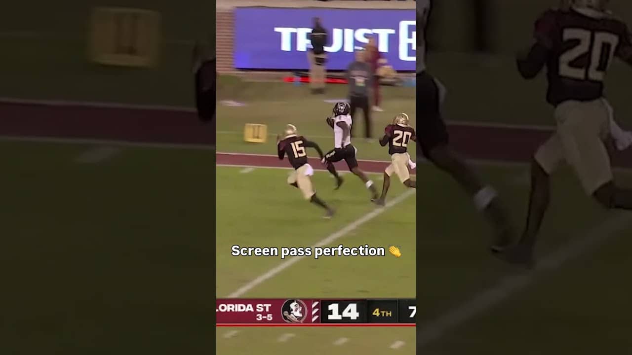 That play call was spot on 🥶 #ncstate #accfootball #collegefootball