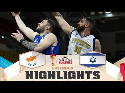 Cyprus 🇨🇾 v Israel 🇮🇱 | Extended Highlights | FIBA Basketball World Cup 2027 European Qualifiers