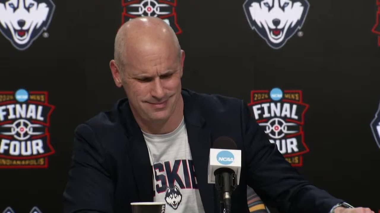 UConn Postgame Press Conference (2026 Men's Final Four)