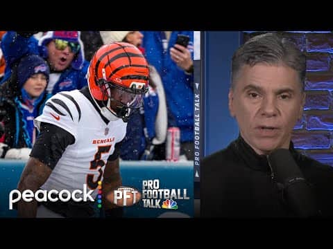 Tee Higgins in concussion protocol for second time in three weeks | Pro Football Talk | NFL on NBC