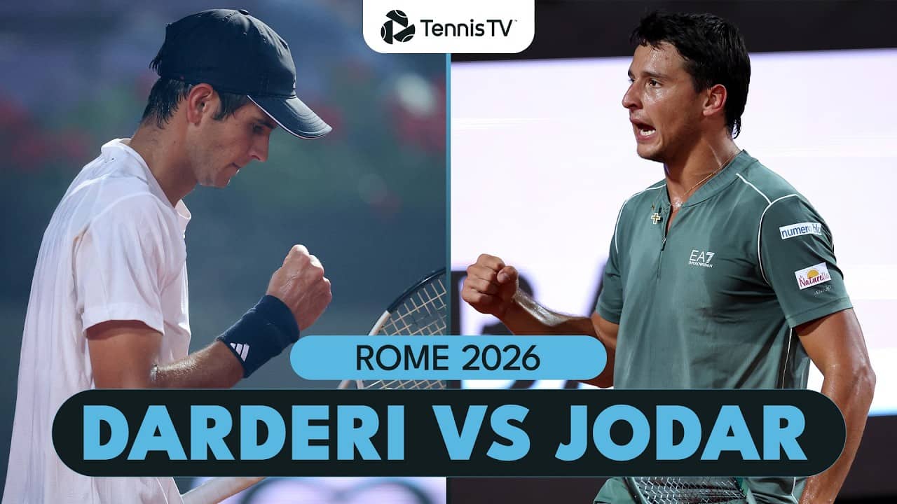 Insane Late-Night Marathon Match 🥵 | Rafa Jodar vs Luciano Darderi Rome 2026 Highlights