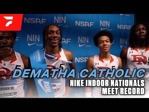 "Ain't Nobody Catch Me Out Here" | DeMatha Catholic Post-Race Interview