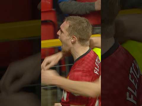 Darren Fletcher’s Final Goal For United! ⚽️👏