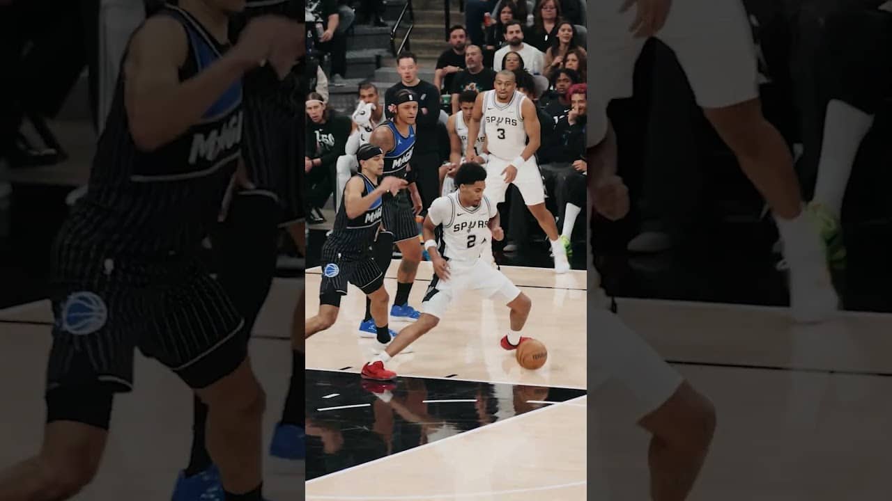 𝐀𝐋𝐋-𝐑𝐎𝐎𝐊𝐈𝐄 𝐅𝐈𝐑𝐒𝐓 𝐓𝐄𝐀𝐌 😤 #NBA #Spurs #Dylanharper